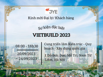Thiết bị điện JYE kiến tạo không gian sống cùng Vietbuild 2023