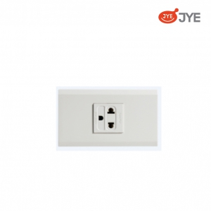Ổ cắm đơn 3 chấu có tiếp đất JY-K3003